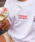 I Scream and Run Tee